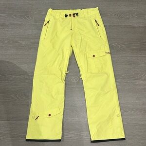 Liquid Women’s Bright Yellow Ski/Outdoor Pants